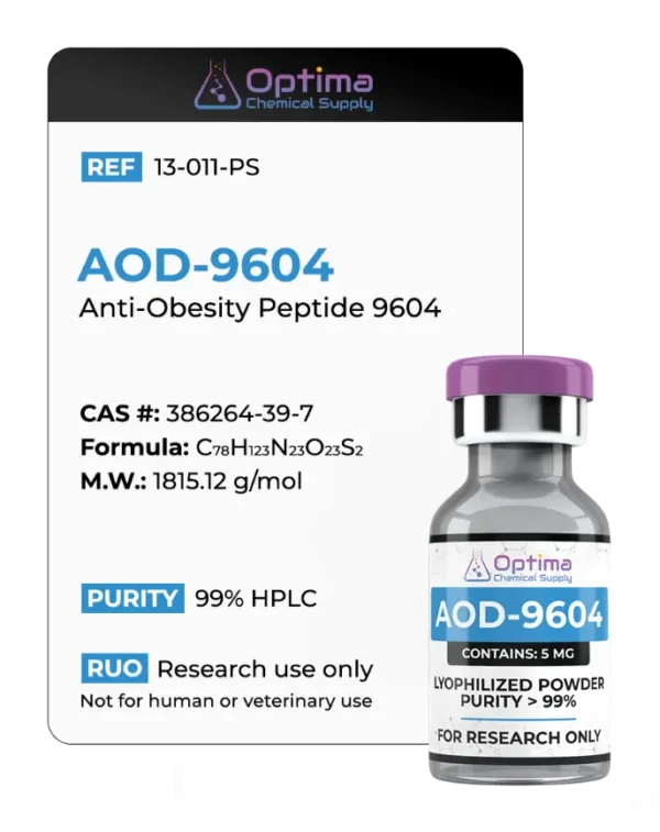 AOD-9604 5 mg bottle