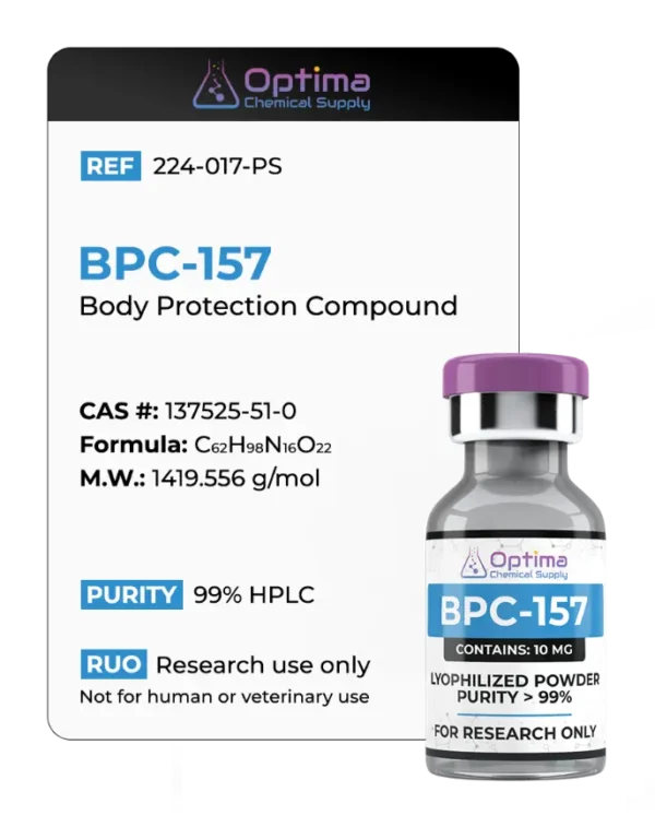 BPC-157 10 mg bottle