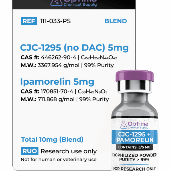 CJC-1295 + Ipamoralin 5/5 mg (No DAC)